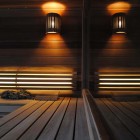 Obshivka sauny iz kedrovoj imitacii brusa